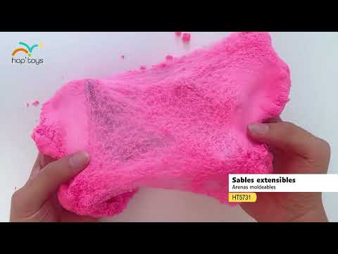 Cartel del vídeo de YouTube para Arenas moldeables – Lote de 4