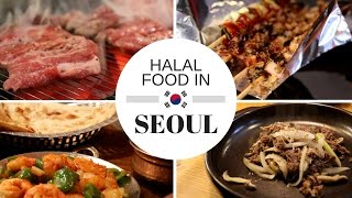 Halal Food in Seoul Near Nami Island | Exploring South Korea