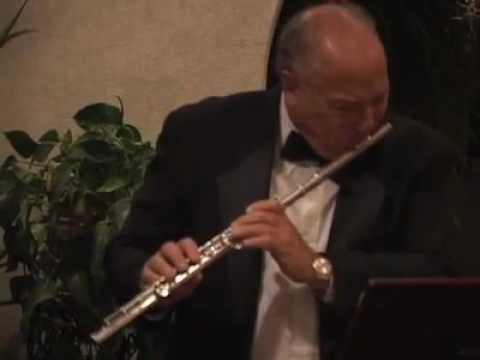 JS Bach Sonata in G minor for Flute and Harpsichord - Paul Fried & Patricia Mabee