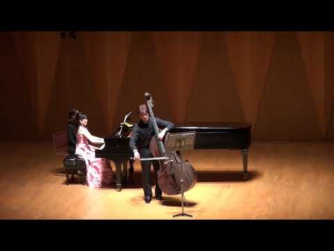 TERUHIKO SAITO Contrabbasso 斎藤輝彦　Bottesini   La fantasia sulla NORMA di Bellini 　「ノルマ」の幻想曲　1/3/2014