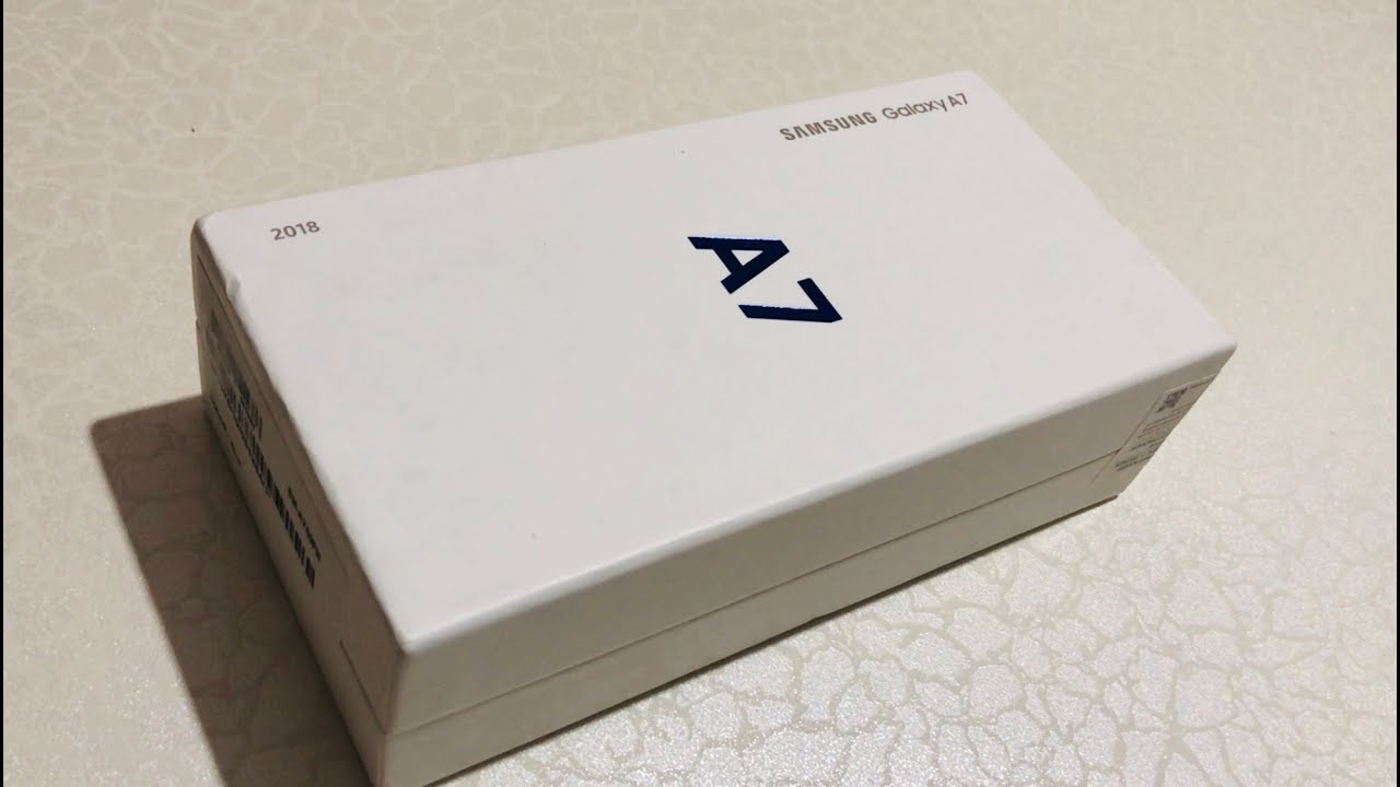 Samsung Galaxy A7 (2018) Blue - Unboxing & Review [HD]