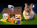 ლომკურდღელუნას შემოტევა ჩვენს ბაზაზე! - Minecraft