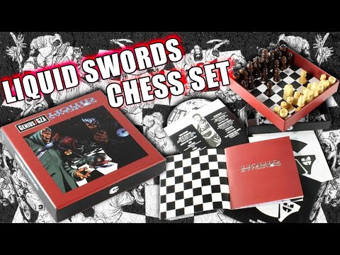 GZA Liquid Swords Chess Set Re-issue-No Hype EP 76