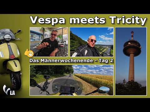 Vespa und Tricity toben sich im Weserbergland aus 🛵 Das Männerwochenende Tag 2
