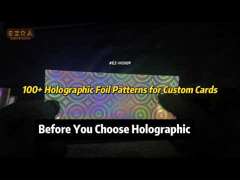 Vidéo sur papier holographique
