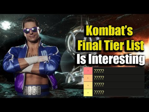 KombatKiller's Final Tier List For Mortal Kombat 11 (My Thoughts)