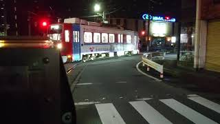 夜の井原カーブを撮ってみた