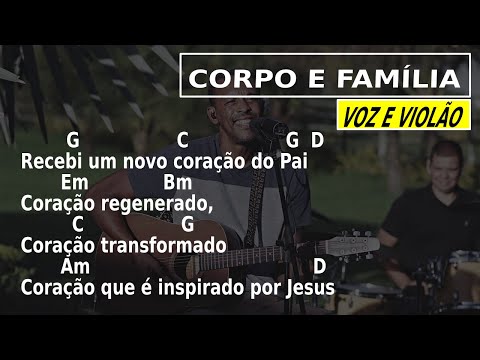 CORPO E FAMÍLIA - Frutos do Espírito "Voz e Violão" | Cifra Simplificada