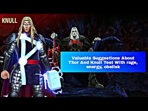 Valuable Suggestions About Thor And Knull Test with different Ctp - Marvel Future Fight
