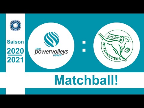 Matchball! SWD Powervolleys Düren : Netzhoppers KW, Saison 20/21