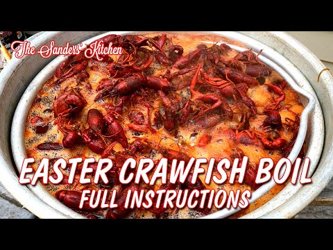 CRAWFISH BOIL | INGREDIENTS AND INSTRUCTIONS | THANKS TO ROSS FOR ALL THE INFORMATION