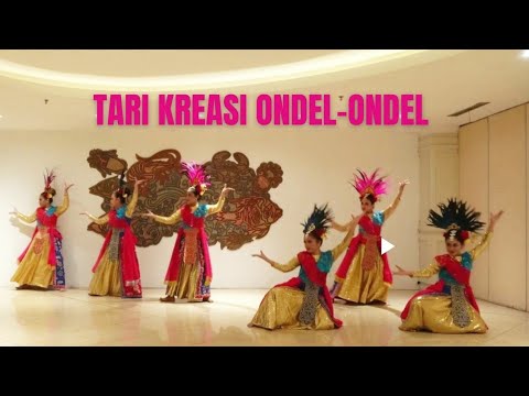 TARI BETAWI | TARI KREASI ONDEL ONDEL at MERCURE HOTEL ANCOL | Persiapan sebelum naik panggung