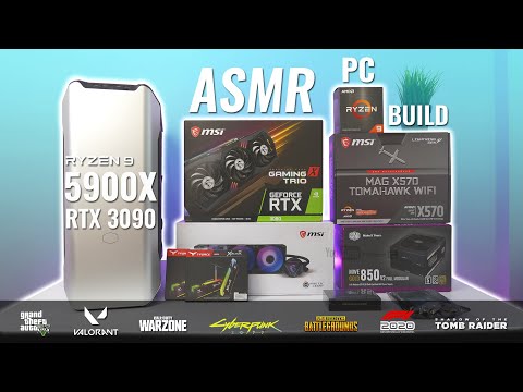 ($4500) 200K Editing/Gaming ASMR PC Build I Ryzen 9 5900X + RTX 3090 w/ 7 Game Benchmarks