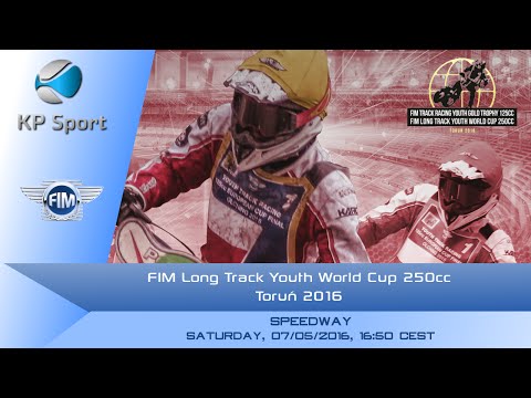 FIM LONG TRACK YOUTH WORLD CUP 250cc - Toruń 2016 / LIVE / Speedway [07.05.2016]