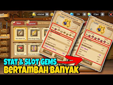 Cara Menambah Slot GEMS & Stat Equipment Tanpa Gacha - One Piece Burning Will Tips