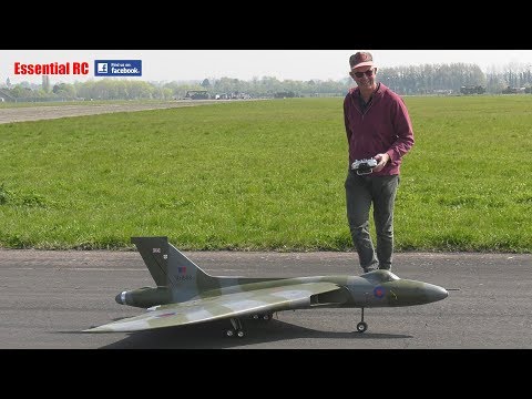 AVRO VULCAN XH558 radio controlled (RC) turbine jet (Tony Nijhuis Design)