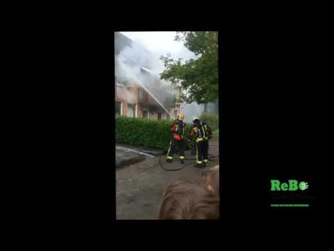 Uitslaande woningbrand Bodegraven