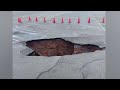 Sinkhole Opens Up In Mall At Johnson City Parking Lot