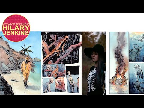 Creator Interview - Hilary Jenkins colorist on KING OF NOWHERE, Grass Kings, Black Badge