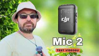 DJI Mic 2 ⎮ DJI Osmo Action 5 Pro ve Osmo Pocket 3 ile Test Ettim #djimic2 #dji #mikrofon