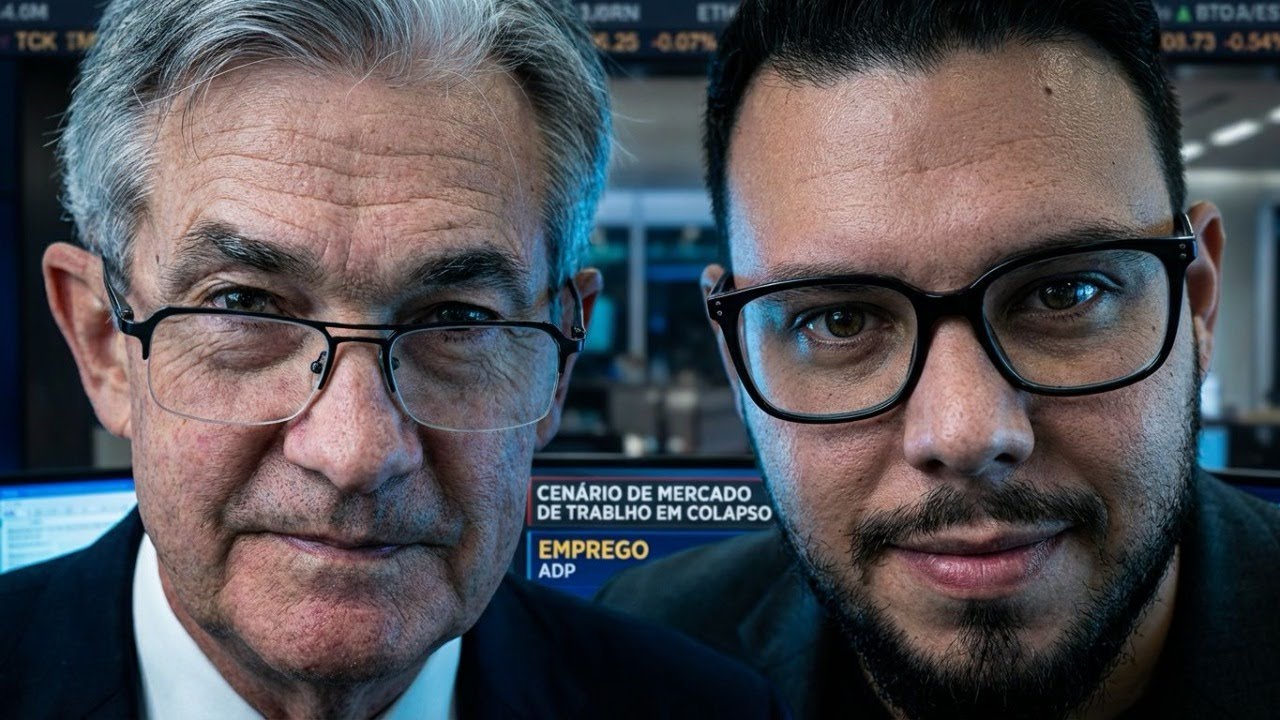 BITCOIN EM ALTA! VARIAÇÃO DE EMPREGOS PRIVADOS ADP AO VIVO