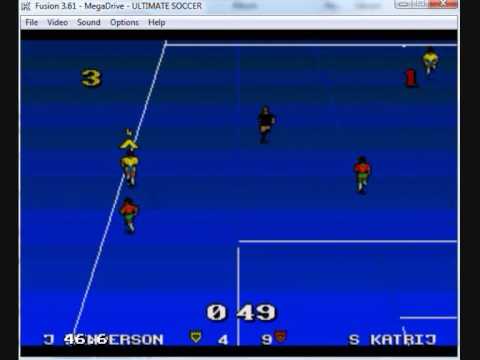 sega mega drive ultimate soccer