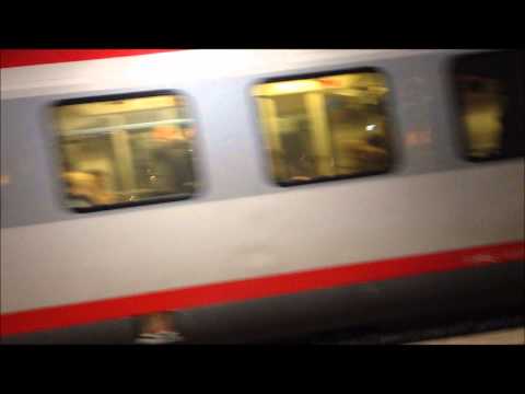 Euro City 213 Mimara Vilach-Zagreb departure at Ljubljana