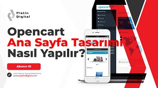 Opencart Web Site İçin Ana Sayfa Tasarım Ayarları Nasıl Yapılır?