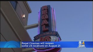 Regal Cinemas Plans To Reopen Some Locations August 21