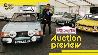 Classic Car Auctions CCA preview walk - Classic and Performance Spectacular Sale