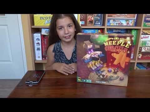 Meeple circus társasjáték bemutató - Liza Világa