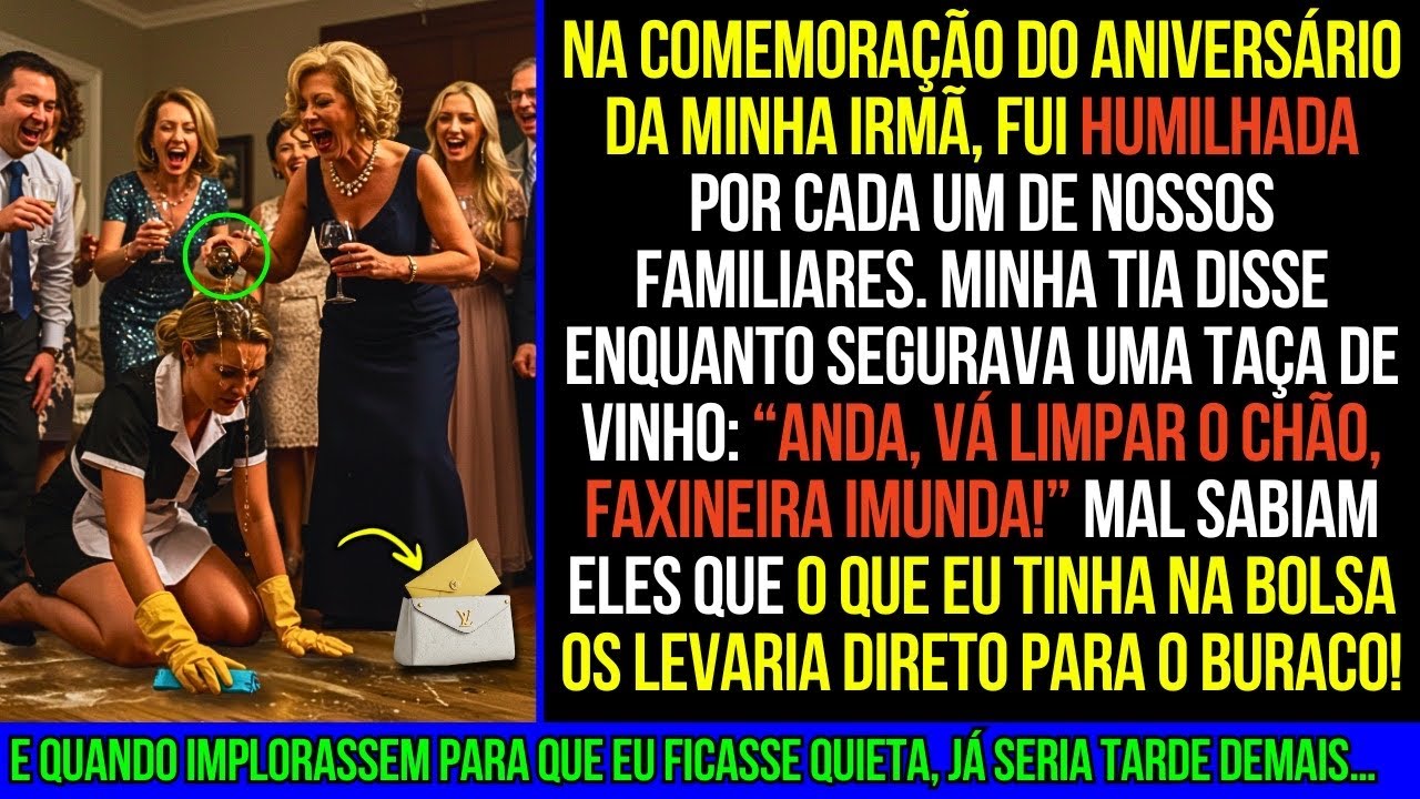 No Aniversário da Minha Irmã, Fui Humilhada Pelos Meus Familiares, Mas Quando Tirei um...