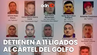 Detuvieron a once integrantes de los Ciclones, organización afín al Cártel del Golfo