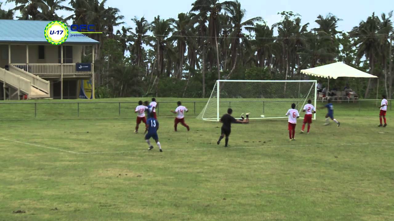 2013 OFC U-17 Championship Preliminary / MD2 / Samoa vs Tonga Highlights