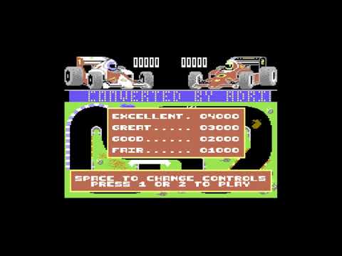 Grand Prix Simulator (C64) | David Whittaker - Title Screen