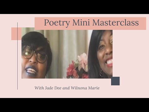Poetry Mini Masterclass