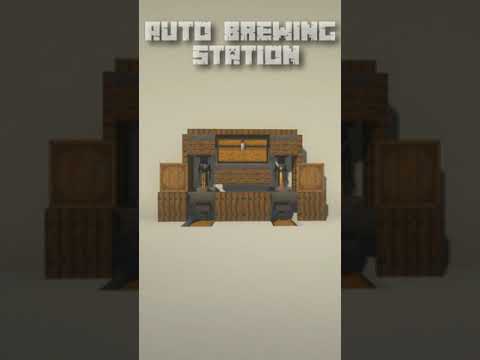 Minecraft Easy Potion Brewing Station #shorts