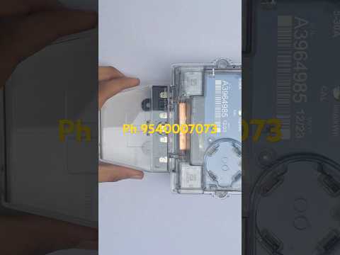 Single phase digital energy meter