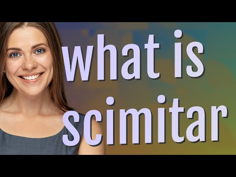 Scimitar | meaning of Scimitar