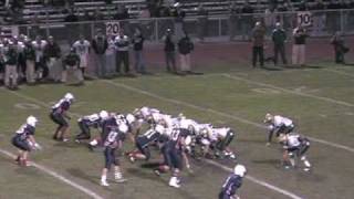 preview picture of video 'Wyoming Area vs  Pittston Area 1st Qtr: Oct 31, 2008'