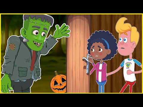 Who’s at the Door on Halloween? | Funny Camp Compilation for Kids