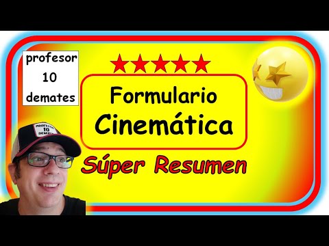 KINEMATICS FORMULAS and 👉Tricks MRU MRUA Vertical horizontal oblique shot MCU MCUA