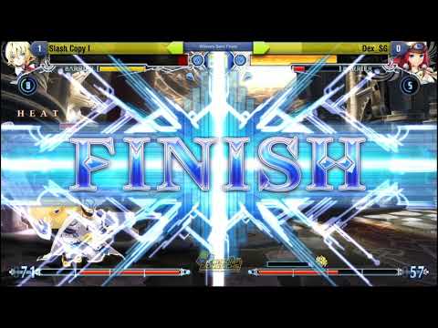 VSB:UD18 - BBCF - Slash Copy I (Es) vs Dex_SG (Tsubaki)