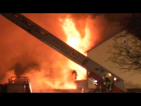 Gas-Explosion verursacht Brand in Barsinghausen