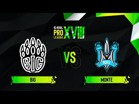 BIG vs. Monte - Map 1 [Vertigo] - ESL Pro League Season 18 - Group B