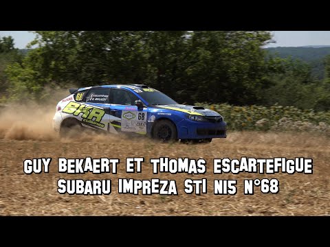 Rallye Terre de Langres 2022 - Subaru Impreza WRX STI N°68 - Guy BEKAERT et Thomas ESCARTEFIGUE