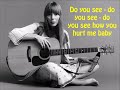 Joni Mitchell - All I Want with lyrics
