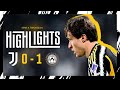HIGHLIGHTS | JUVENTUS 0-1 UDINESE | The first home defeat of the season