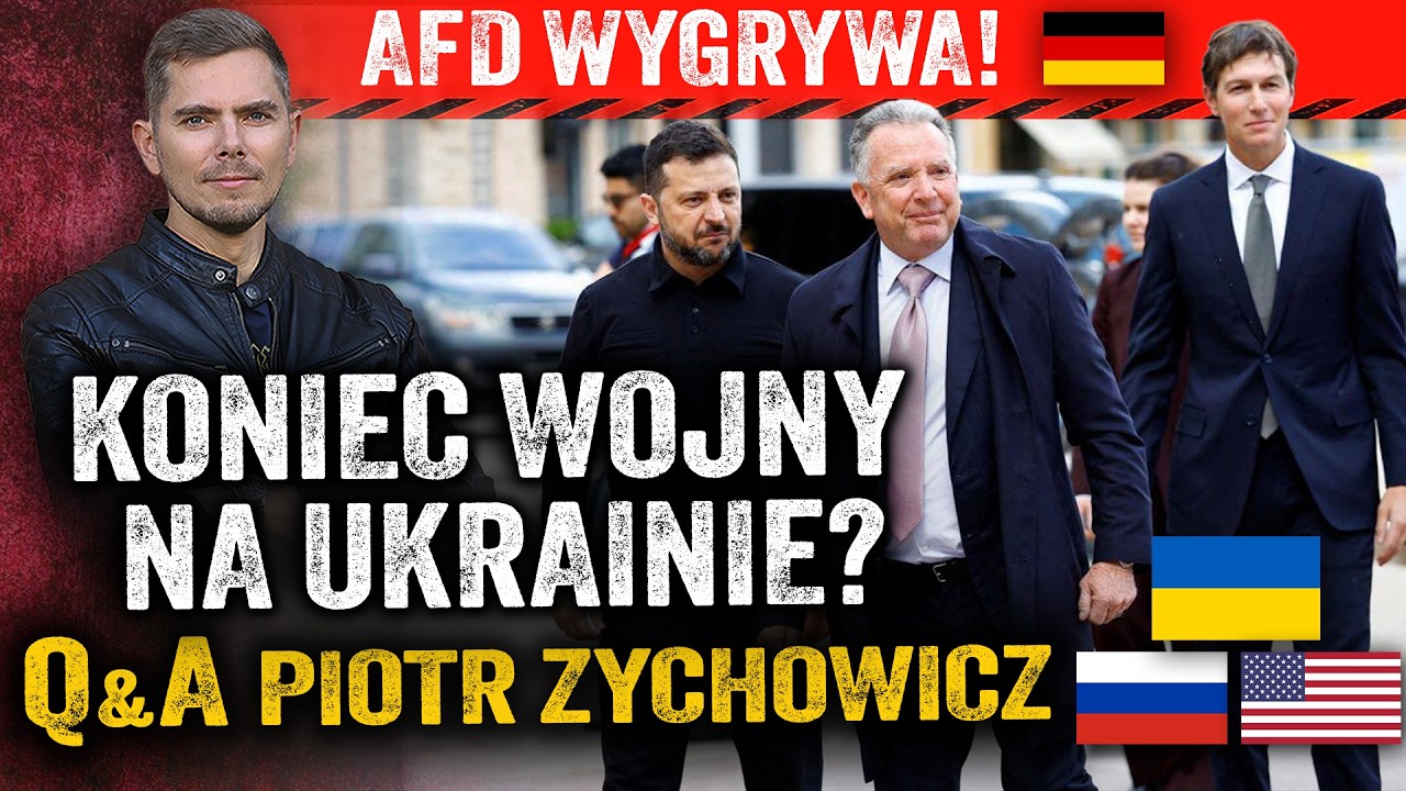 Pokój przed zimą? Jaką ofertę przywiózł Witkoff do Kijowa? AFD przejmie władzę?- Piotr Zychowicz Q&A
