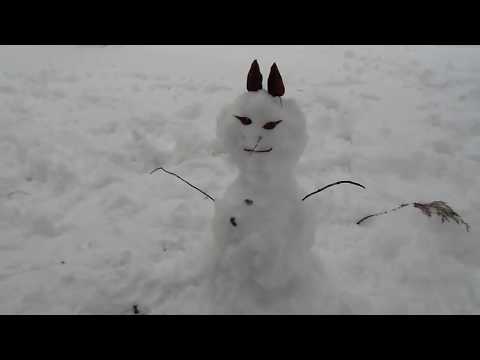 Крымский снеговик